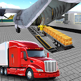 Airplane Truck Transporter 3D icon