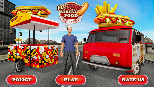 Hot Dog Delivery Food Truck 1.4 APK-MOD(Unlimited Money Download) screenshots 1