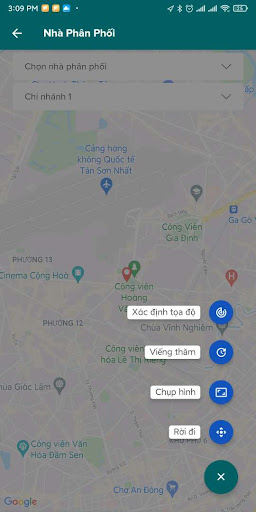 Android application SalesUp NhatNhat QL screenshort