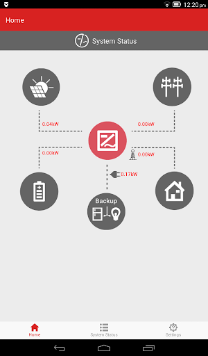 Redback Tech – System Manager Screen 2