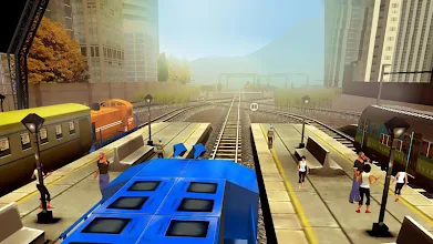 قطار ألعاب سباقات 3d 2 لاعب التطبيقات على Google Play