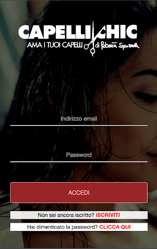 Android application Capelli Chic screenshort