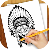 Learn To Draw Tattoo Design icon