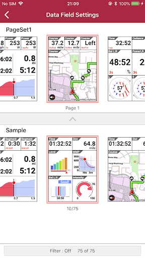 Screenshot of Cyclo-Sphere Control