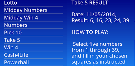 midday win 4 lotto numbers