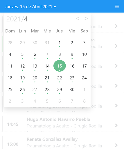 Mi Agenda 2.0 Screen 3
