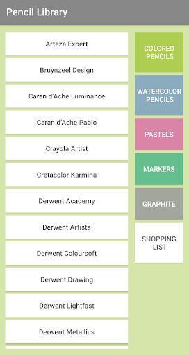 Android application Colored Pencil Library screenshort