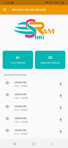 Android application Shri Ram Services Security screenshort