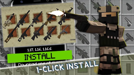 Mod Actual Guns for Minecraft