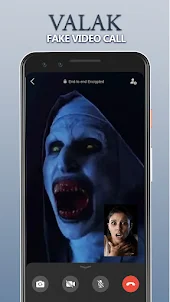 Valak Scary Video Call