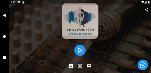 FM Sueños 104.5 Mhz Screen 2