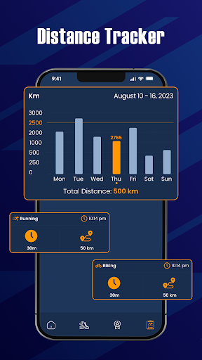 Step Counter with Pedometer Screenshot 4 - AppWisp.com