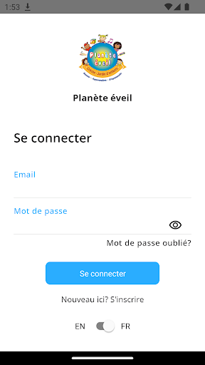 Android application Planete Eveil by Procreche screenshort