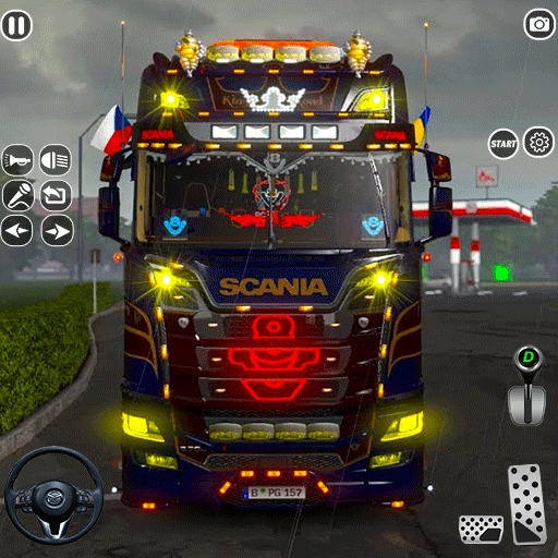 Truck Parking Driving Game
