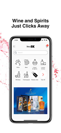 Android application Shopsk screenshort