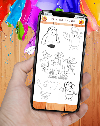 Fall Guys Coloring Book