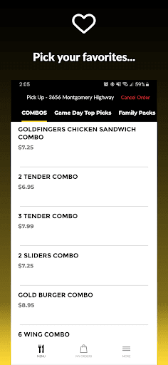 Try Goldfingers Screen 2