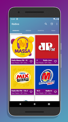 Rádios ao Vivo Screen 2