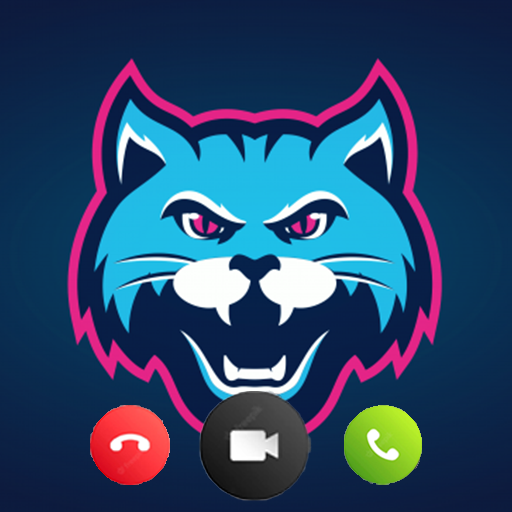 Cat Fake Video Call Cat Game logo
