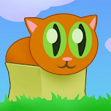 Bad Kitty Jump: Cat Box Run icon
