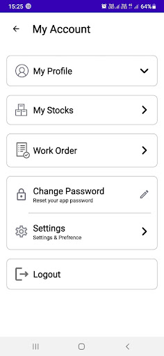 Connect App Screen 2