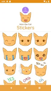 Himi the Cat Stickers for GBoa