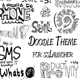 Doodle Light Theme ssLauncher icon