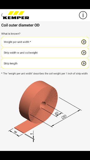 KEMPER COILS-App Screen 3