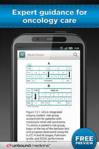 Android application Manual of Clinical Oncology screenshort