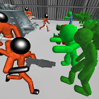 Stickman Prison Battle Zombies 1.13