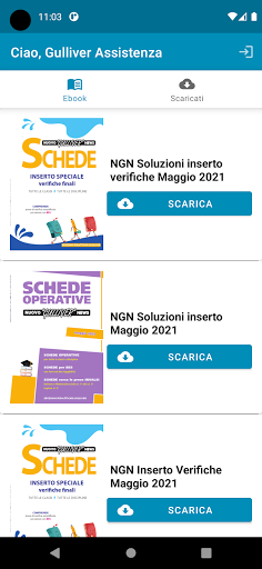 Android application Nuovo Gulliver News Reader screenshort