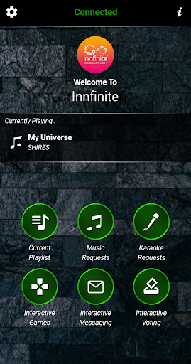 Android application Innfinite screenshort