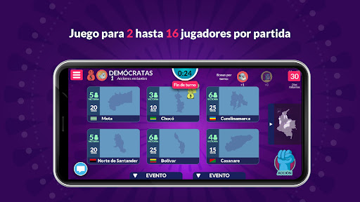 Android application Election Party screenshort