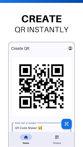 QR Code Maker: Generate & Scan Screen 2