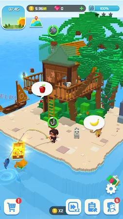 Game screenshot ビルドヒーローズ：放置系ファミリーアドベンチャー mod apk