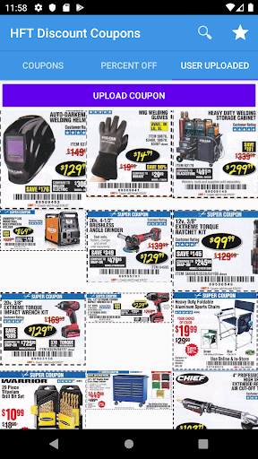 Discout Coupons Harbor Freight Screen 3