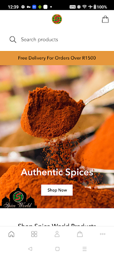 Android application Spice World screenshort