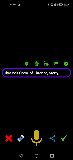 Android application Rick and Norris Voice Reminder screenshort