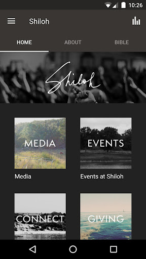 Android application Shiloh Central screenshort
