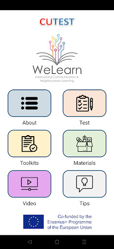 Android application WeLearn screenshort