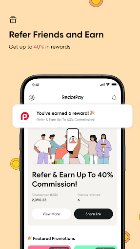 Screenshot of RedotPay: Crypto Card & Pay