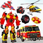 Cover Image of Download 911 Rescue Fire Fighter Robot  APK
