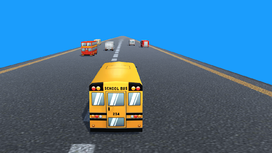 School Bus Speed Road Game