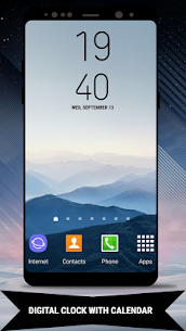 Galaxy Note8 Digital Clock Widget Pro APK (Paid) 2