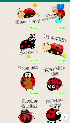 Stickers de ladybug Screenshot 3 - AppWisp.com