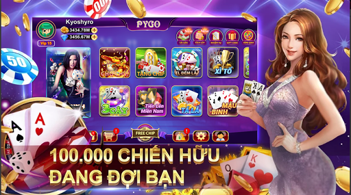 Android application Pygo: Tiến Lên Đếm Lá Online screenshort