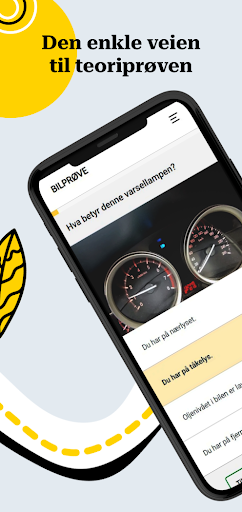 Bilprøve - theory test car B Screen 2