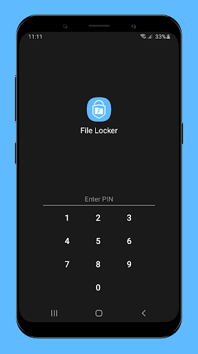Android application File Locker - Protect files screenshort