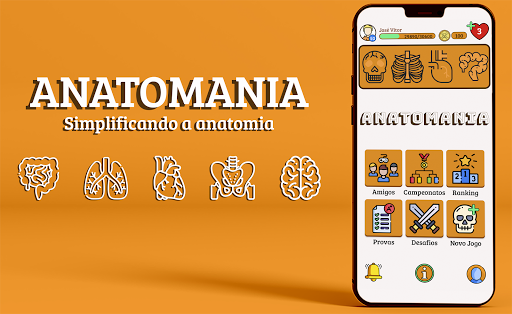 Anatomania - Quiz de Anatomia apklade screenshots 1