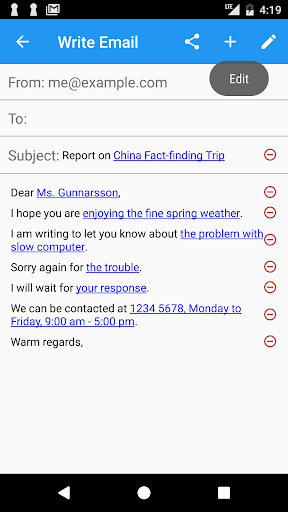 Practical Workplace Email Screen 2